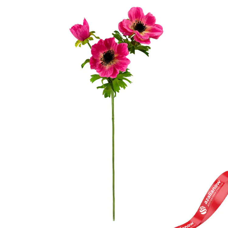 Фото 1: Анемон Искусственный 56 см Розовый. Сервис доставки цветов AzaliaNow