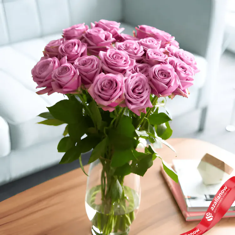 Фото 3: 19 роз Пинки Роуз. Сервис доставки цветов AzaliaNow