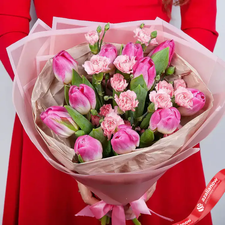 Фото 2: Розовый шербет. Сервис доставки цветов AzaliaNow