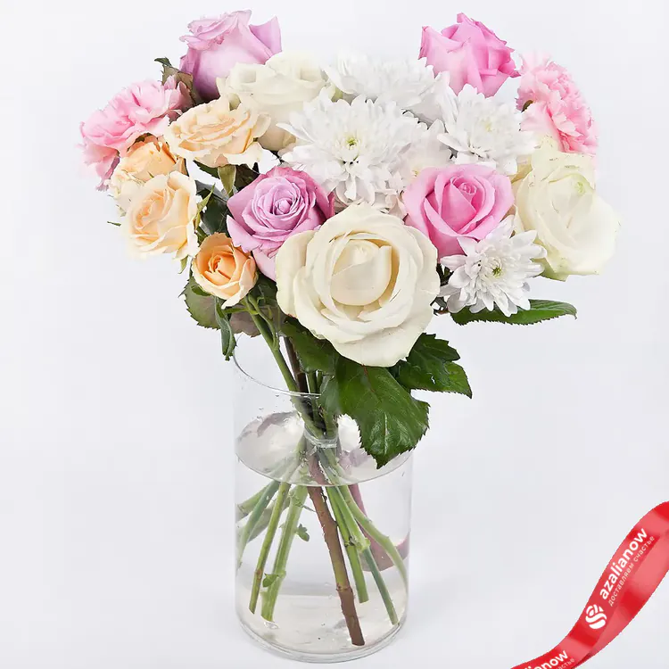 Фото 1: Симфония роз. Сервис доставки цветов AzaliaNow