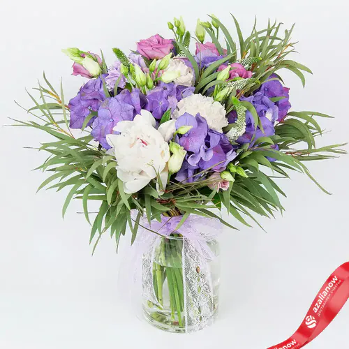 Фото 1: Цветочная вуаль. Сервис доставки цветов AzaliaNow